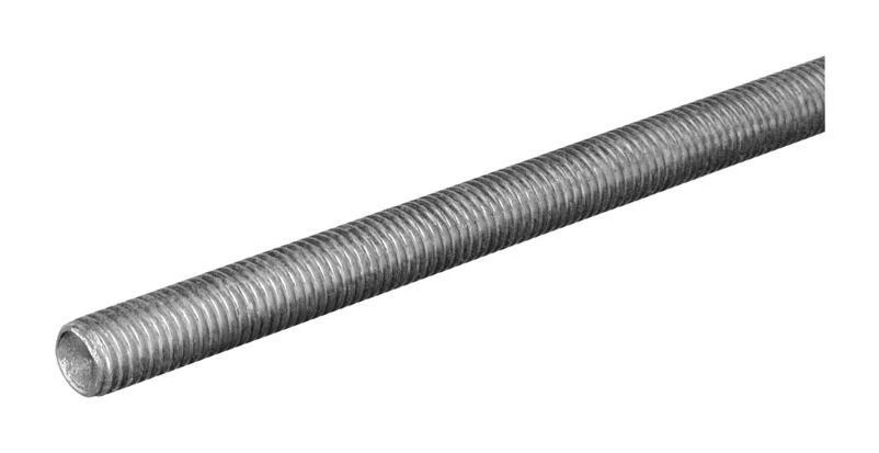 Boltmaster 1/2-13 in. D X 24 in. L Steel Threaded Rod Boltmaster 1/2-13 in. D X 24 in. L Steel Threaded Rod