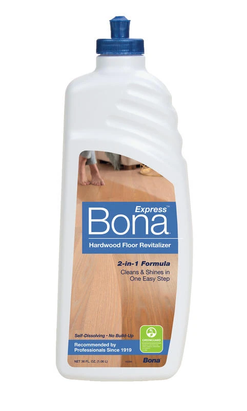 Bona Express No Scent Floor Cleaner and Restorer Liquid 36 oz