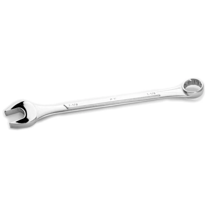 Performance Tool 1-1/8 in. X 1-1/8 in. 12 Point SAE Combination Wrench 1 pc