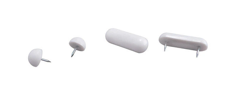 Plumb Pak Toilet Seat Bumper Set White For Universal