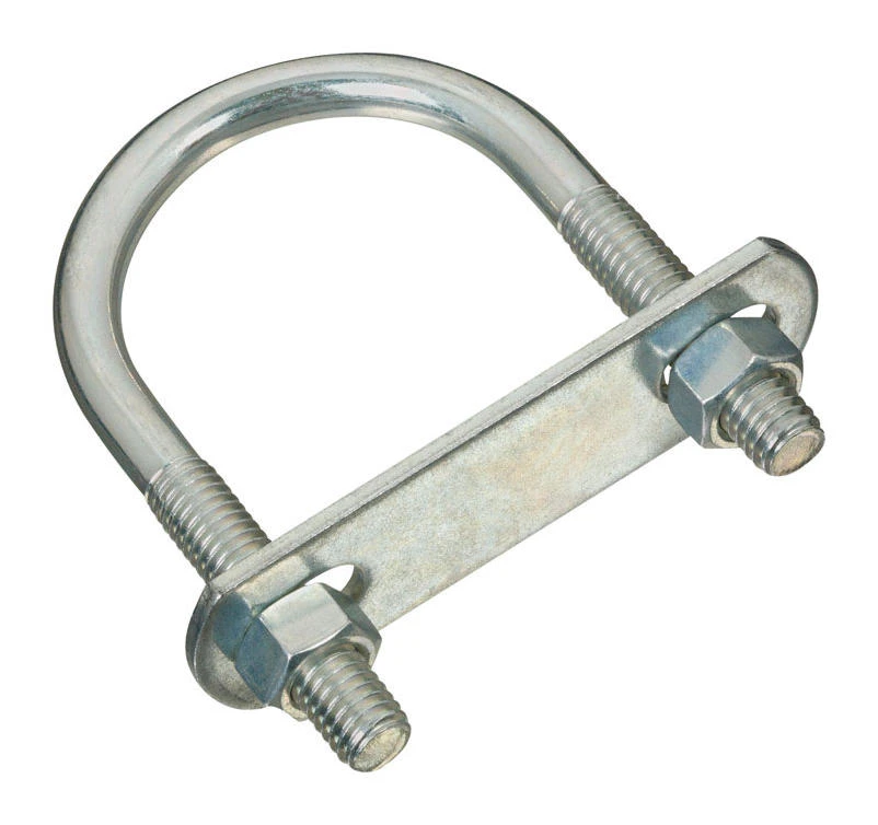 National Hardware 3/8 in. 31 X 2 in. 31 W X 3-1/2 in. 31 L Coarse Zinc-Plated Steel U-Bolt