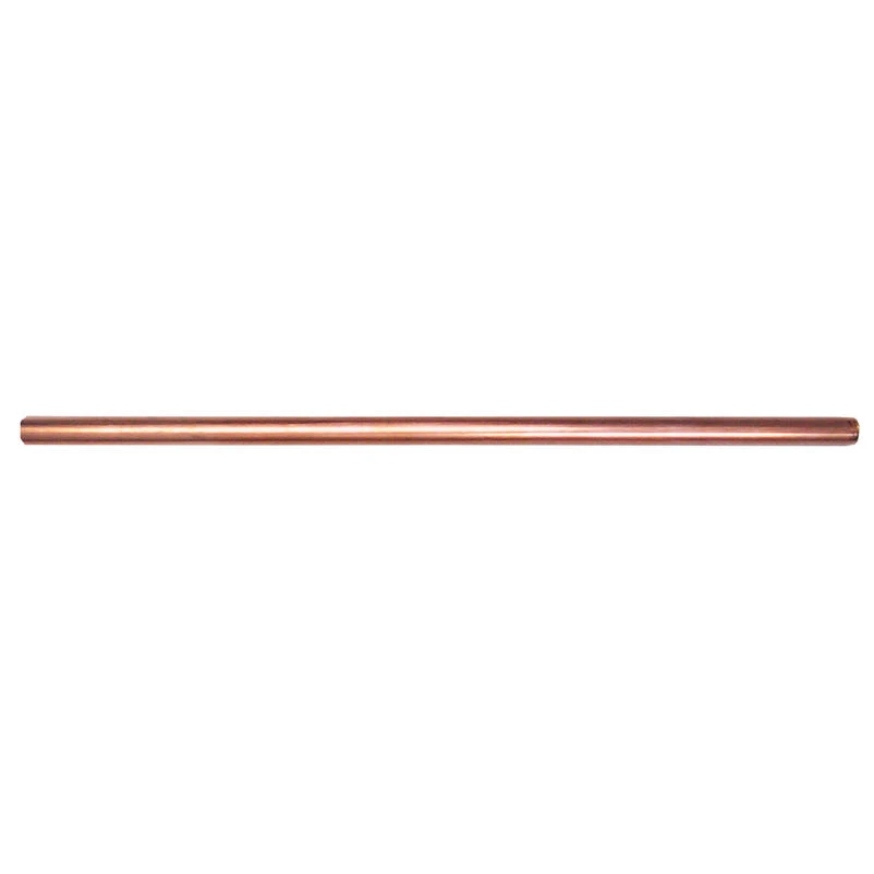 Hard Copper Tube Type M Half Inch Diameter by Five Feet Length