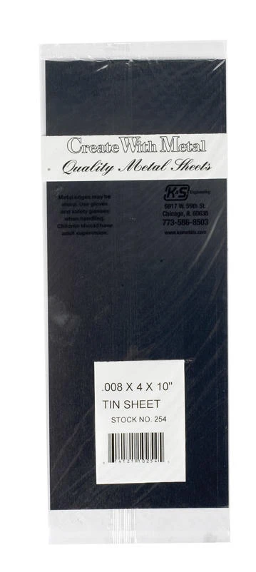 TIN SHEET 4X10X008"