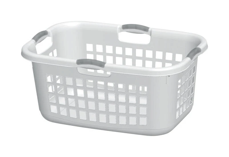 Sterilite White Plastic Laundry Basket