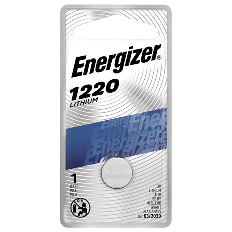 Energizer Lithium 1220 3 V Glucose/Heart Rate Monitor Battery 1 PK
