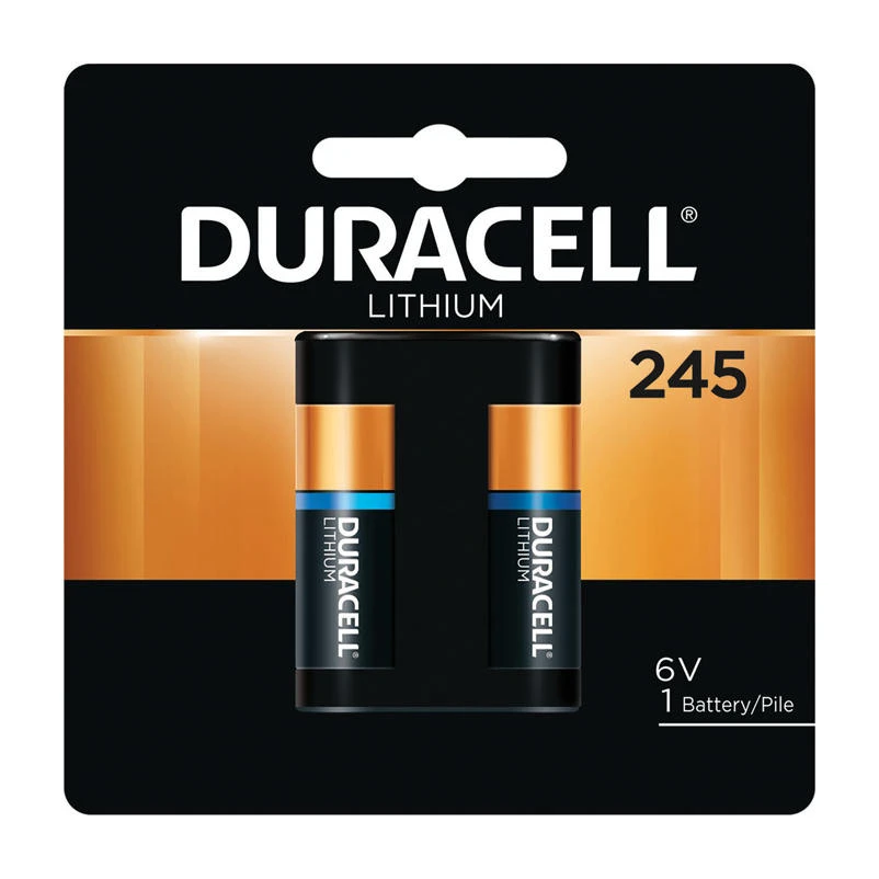 Duracell Lithium 245 6 V 1.4 mAh Camera Battery 1 pk