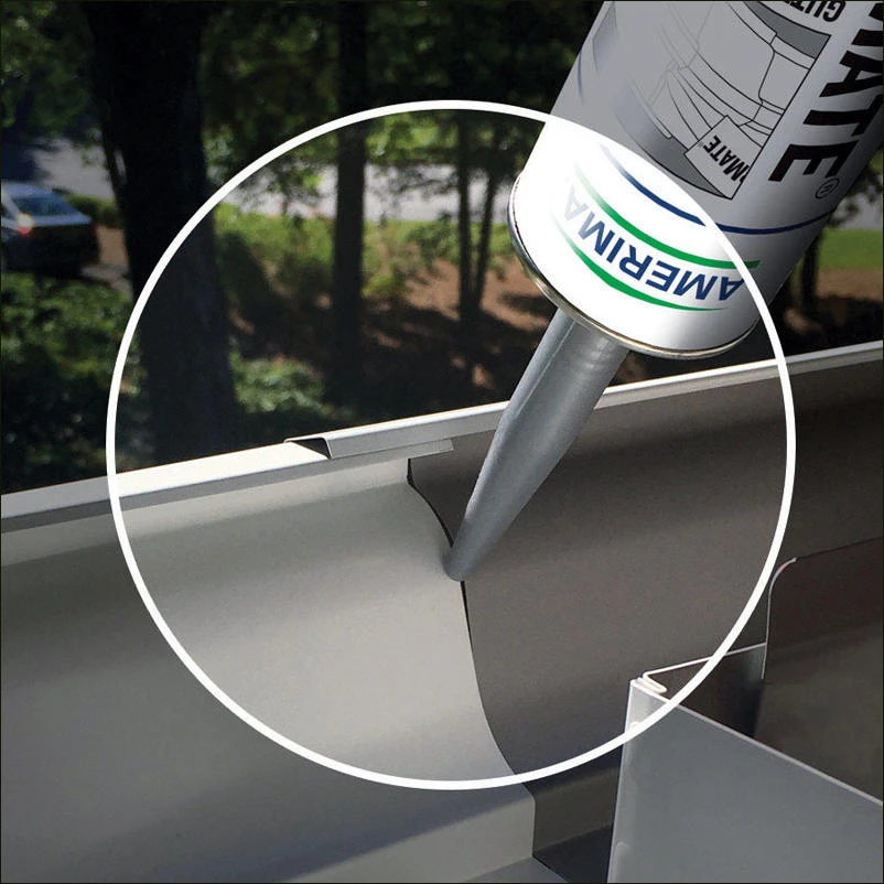 Amerimax SeamerMate 5 in. 31 H X 5 in. 31 W X 10 in. 31 L Gray Triploymer Gutter Sealant