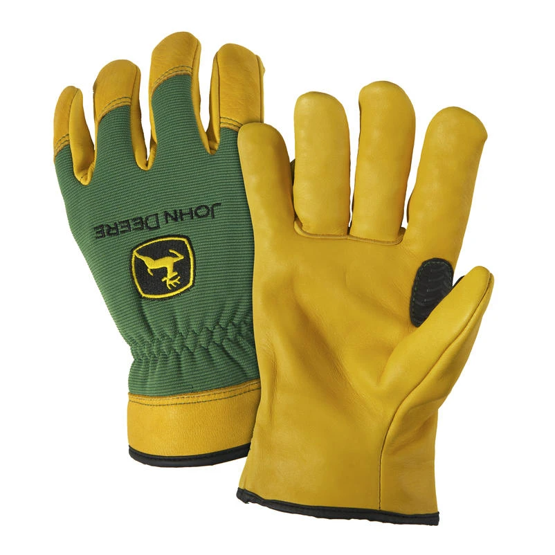West Chester John Deere Unisex Work Gloves Green/Yellow L 1 pair