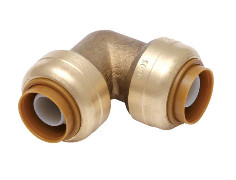 SharkBite 1 in. 31 Push X 1 in. 31 D Push Brass Elbow