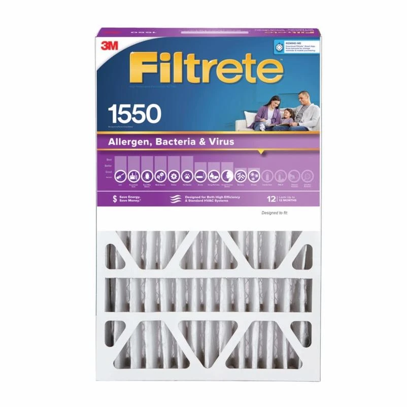 AIR FLTR 16X25X4 1550MPR