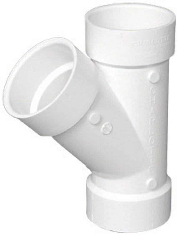 Y 45 PVC DWV 1.5"