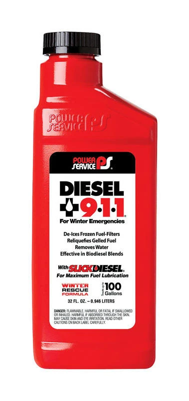 Power Service Diesel 911 Diesel Fuel Treatment 32 oz