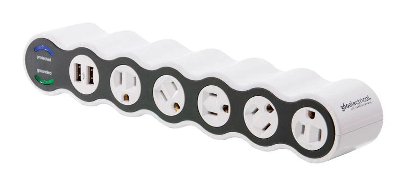 360 Electrical 2160 J 4 ft L 5 outlets Surge Protector