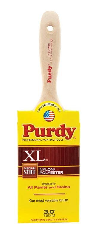 Purdy XL Swan 3 in. Medium Stiff Flat Wall Brush