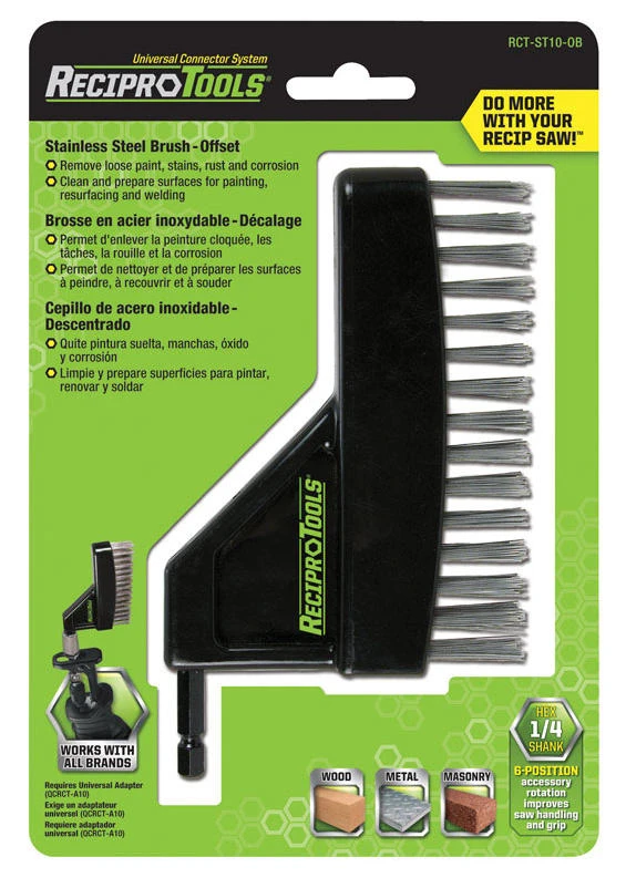 RECIP WIRE BRUSH OFFSET