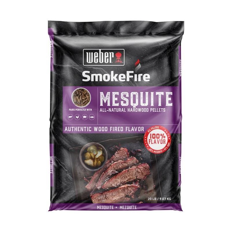 Weber SmokeFire Mesquite Hardwood Pellets 20 lb