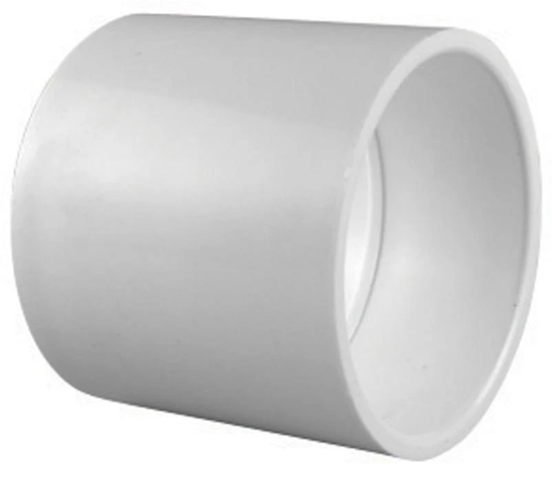 Charlotte Pipe Schedule 40 3/4 in. Slip X 3/4 in. D Slip PVC Coupling 1 pk