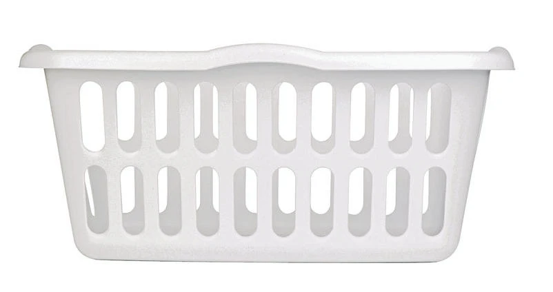 Sterilite White Plastic Laundry Basket