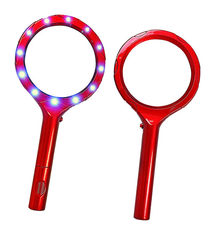 Blazing LEDz Blazing LED Round 5 Times Magnifying Glass 3.5 in. 31 W