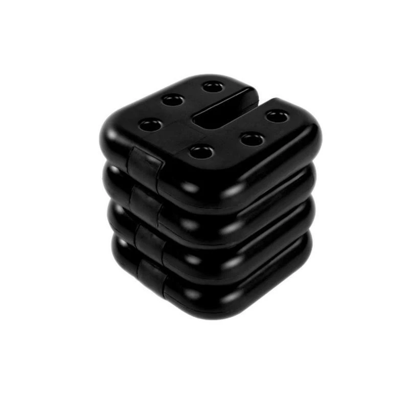 5 lb Black Plastic Weight Plate by Crown Shade