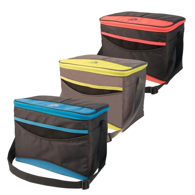 Collapse & Cool 12-can Soft-side Cooler In Castlerock Gray With Adjustable Strap