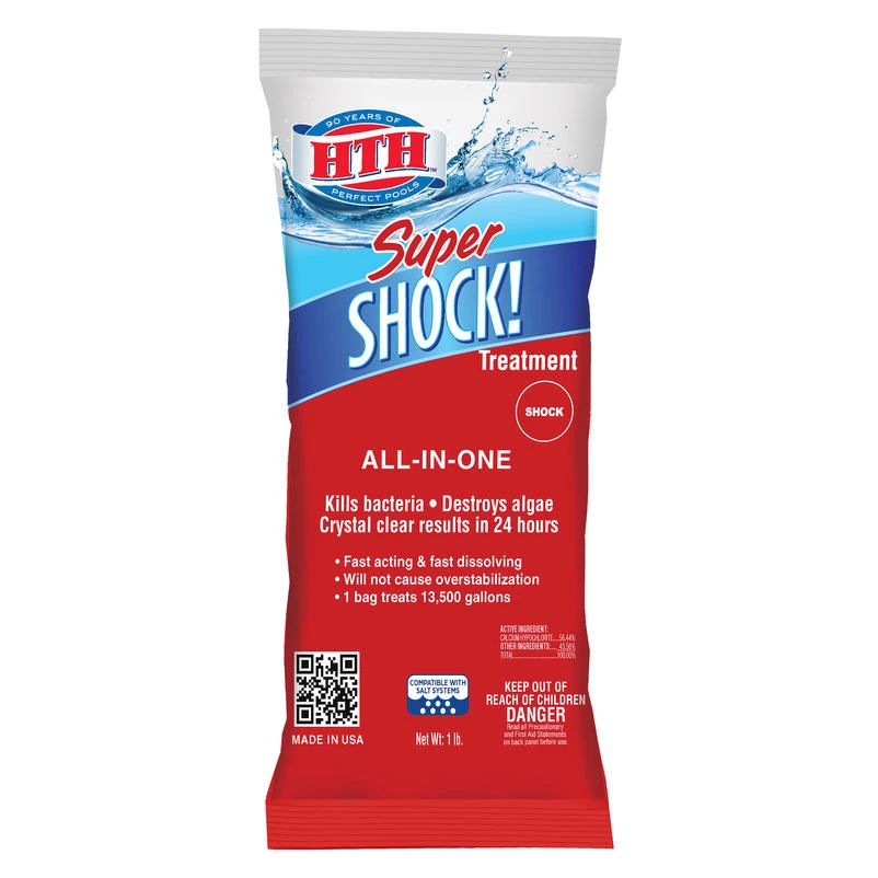 HTH Pool Care Granule Shock Treatment 1 lb