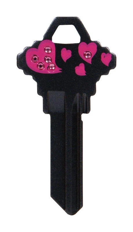 Hillman HILLMAN DIVA Hearts House/Office Universal Key Blank