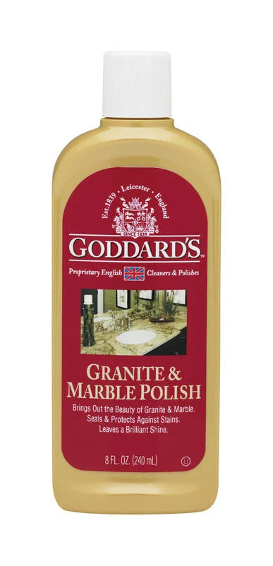 Goddard's No Scent Granite and Marble Polish 8 oz Liquid