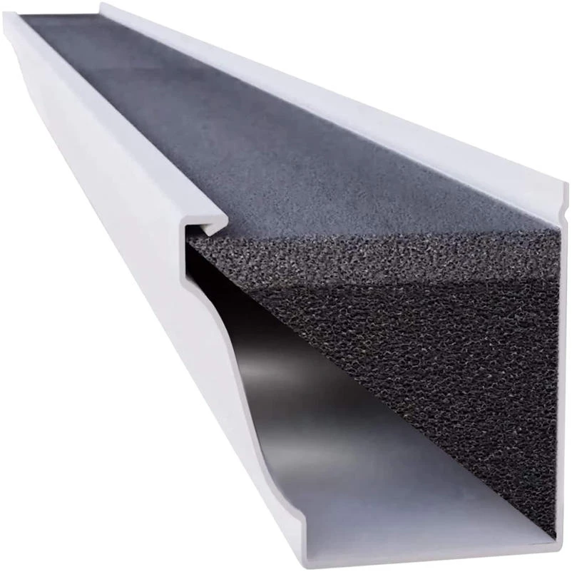 GutterFoam 5 in. 31 W X 48 in. 31 L Black Polyester Foam Gutter Guard