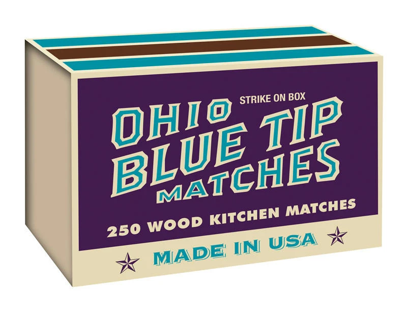 Diamond Ohio Blue Tip 4.8 in. L Matches 250 pc