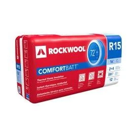 Rockwool Comfortbatt R-15 16 In. x 47 In. Stone Wool Insulation (12-Pack)