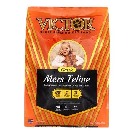 Victor Multi-Pro Mers Classic Dry Cat Food, 15 lb