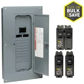 Square D Homeline Main Breaker Plug-on Neutral Load Center Remodeler Pack