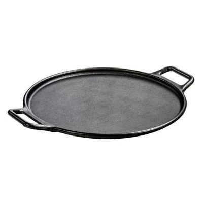 Cast-Iron Pizza/Bake Pan, Pre-Seasoned, 14-In. Diam.
