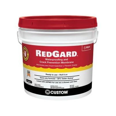 RedGard 3.5 Gal. Elastomeric Waterproofing and Crack Prevention Membrane