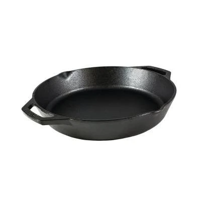 Lodge 12 In. Dual Handle Cast Iron Skillet