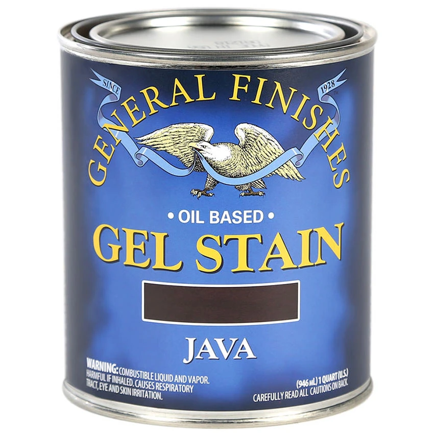 1-qt. Java Oil-Based Interior Wood Gel Stain