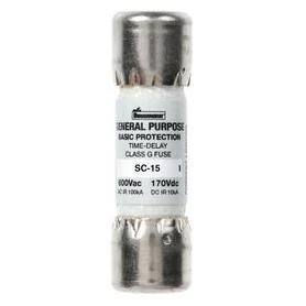 15-Amp Type SC Cartridge Fuse, 2-Pk.
