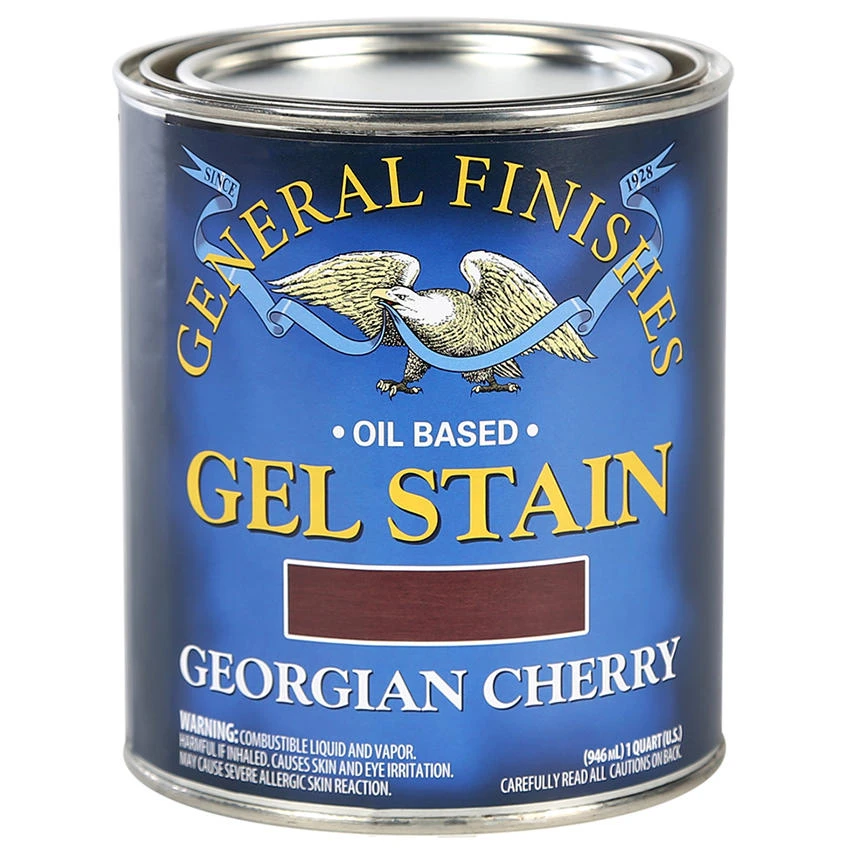 1-qt. Georgian Cherry Oil-Based Interior Wood Gel Stain