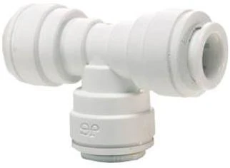 Pp0212wp 3/8 Inch Od Push-fit Union Pipe Tee - Polypropylene