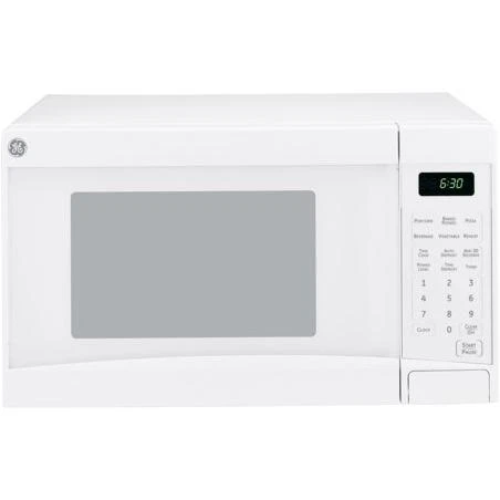 GE JES0738DPWW Countertop Microwave Oven, 0.7 Cu.Ft., 700-Watt, White