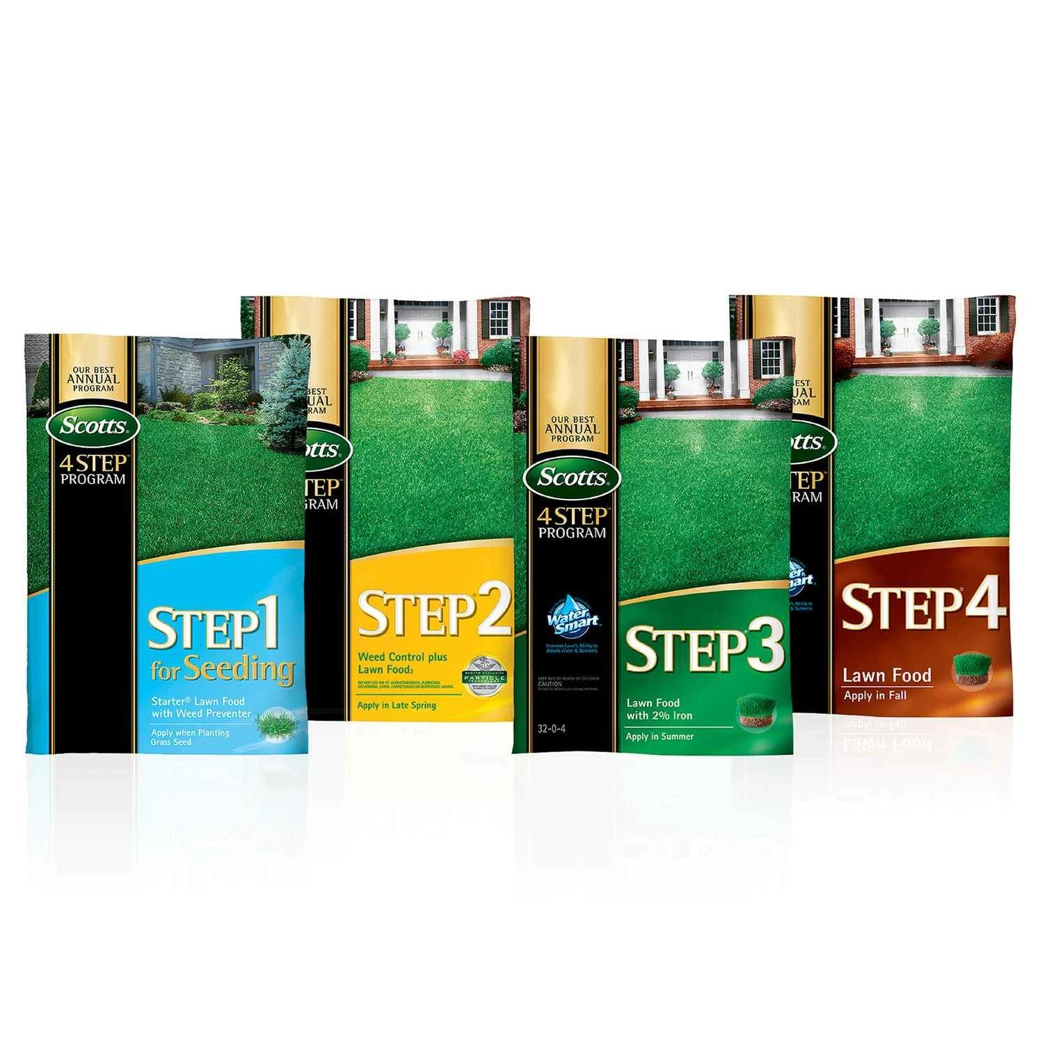 Scotts 4 Step Program Fertilizer & Seed For Bahia