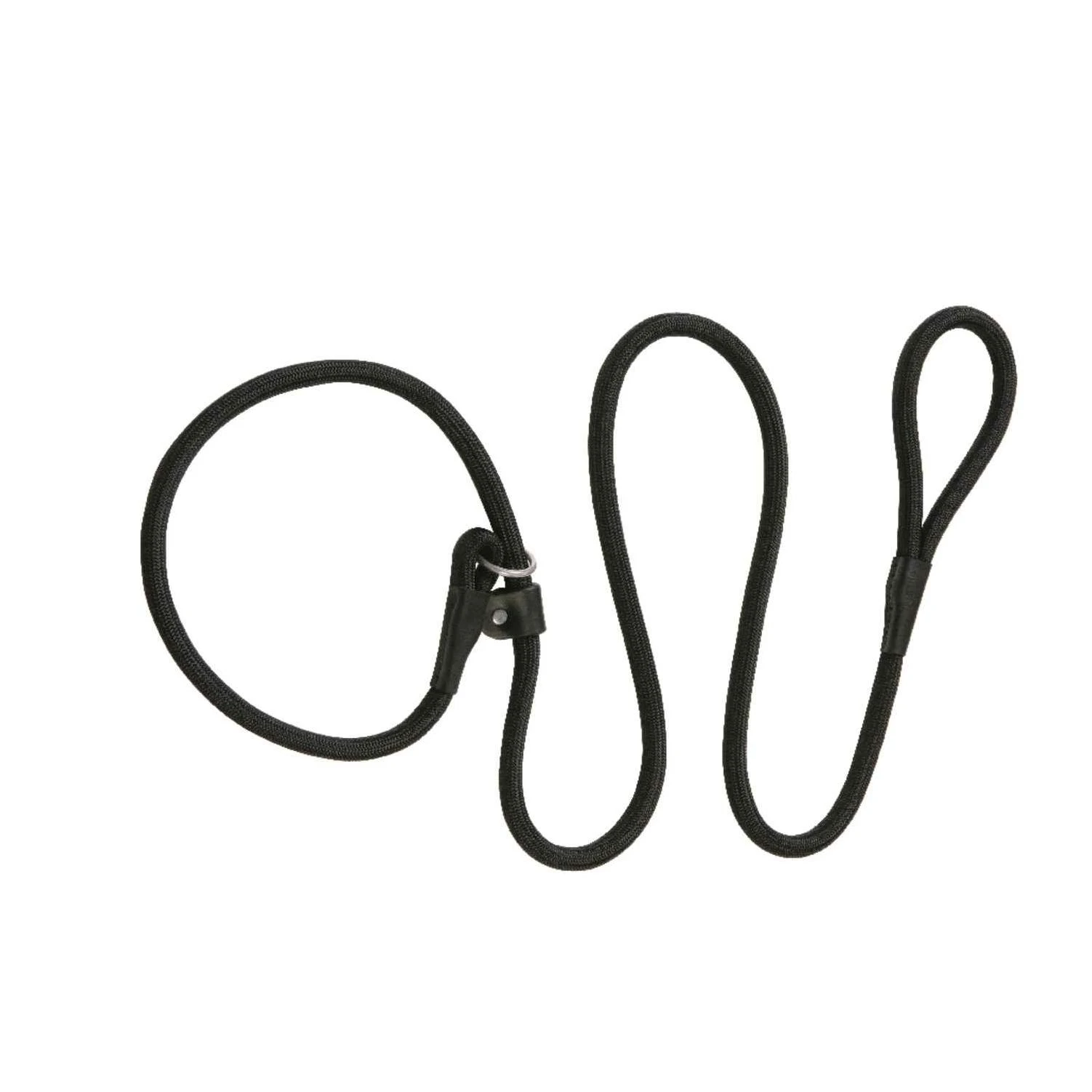 Weaver Leather Terrian D.O.G. Black Nylon Dog Rope Slip Leash