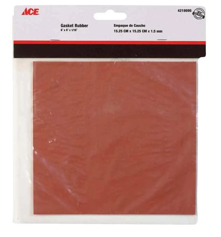 Ace 6 in. Dia. x 6 in. L Rubber Sheet Packing