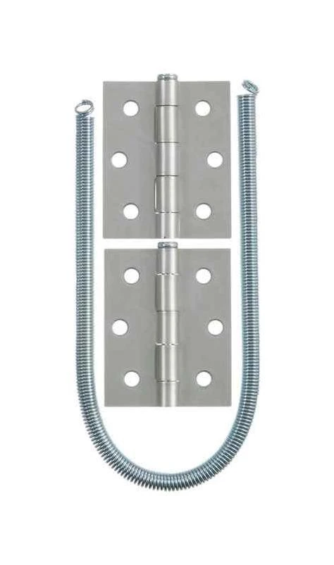 Ace Zinc-Plated Silver Steel Screen/Storm Door Hardware Set 1 pk