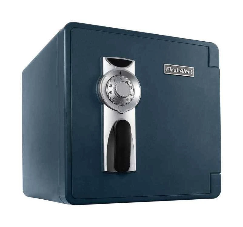 First Alert 1.3 cu. ft. Combination Lock Gray Fireproof Safe