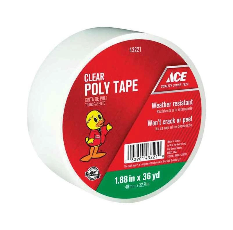 Ace 1.88 in. W x 36 yd. L Clear Duct Tape