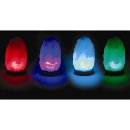 Evolution Salt Lamp - USB - Natural - Multi Color Changing - 1 Count Lighting