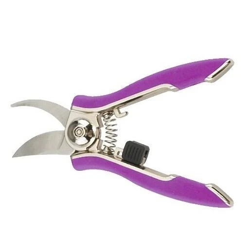 60-18016 Stainless Steel Compact Pruner In Berry Color