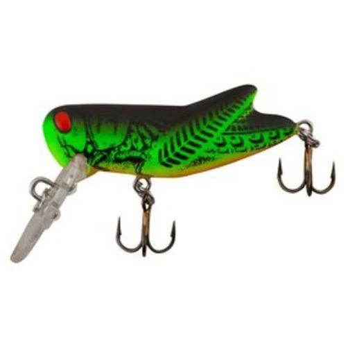 F7356 Crickhopper Fire Tiger Fishing Lure - 1 1/2 Inch, 3/32 Ounce